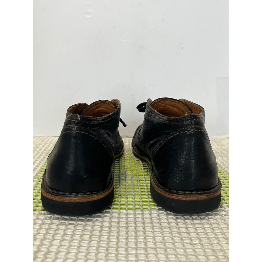 John‎ Varvatos Star USA Men's Sz 11.5 Black Leather Chukka Boots F504B1B62204